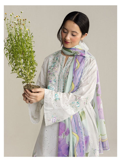 Zara Shahjahan | Coco Lawn 26 | Lune-2A - Luxury Dress - available at Maria Faisal in UK and USA.