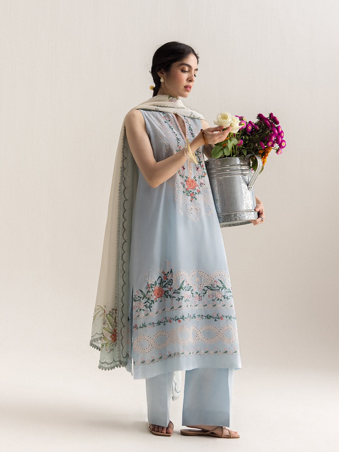 Zara Shahjahan | Coco Lawn 26 | Kian-8B - Luxury Dress - available at Maria Faisal in UK and USA.