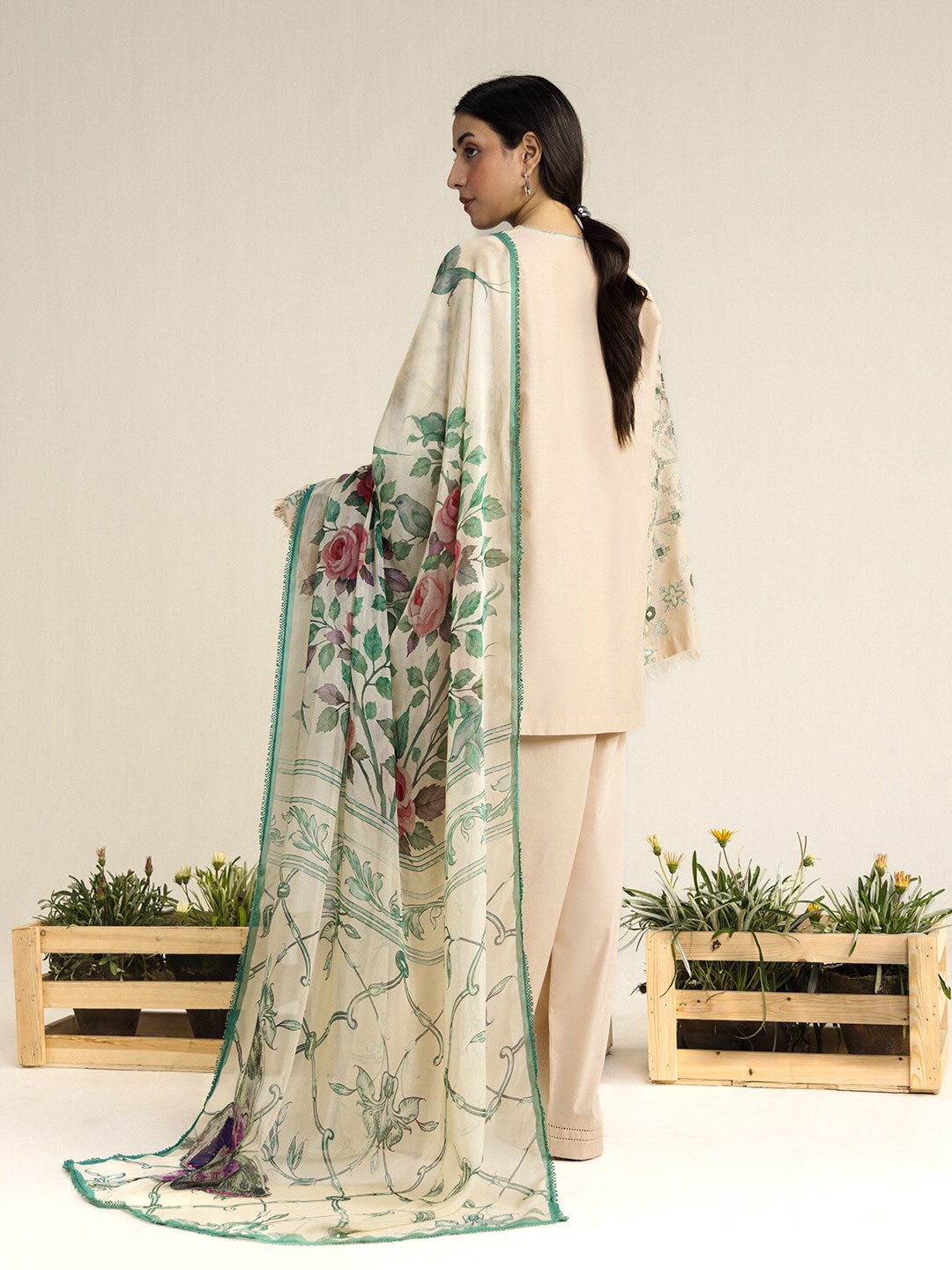 Zara Shahjahan | Coco Lawn 26 | Soren-9B - Luxury Dress - available at Maria Faisal in UK and USA.
