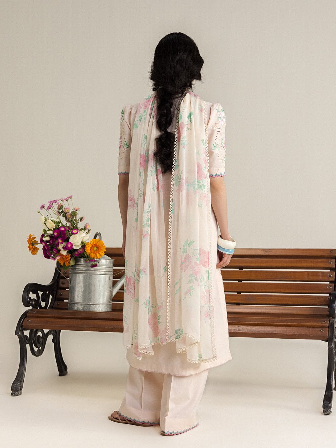 Zara Shahjahan | Coco Lawn 26 | Arlo-7B - Luxury Dress - available at Maria Faisal in UK and USA.