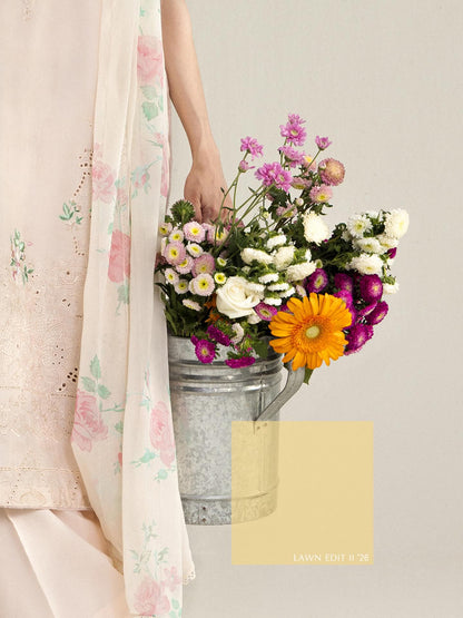 Zara Shahjahan | Coco Lawn 26 | Airi-1B - Luxury Dress - available at Maria Faisal in UK and USA.