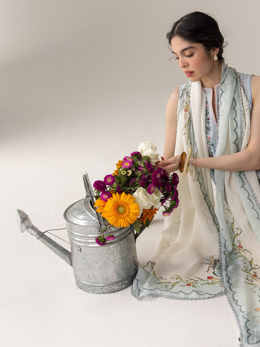 Zara Shahjahan | Coco Lawn 26 | Kian-8B - Luxury Dress - available at Maria Faisal in UK and USA.