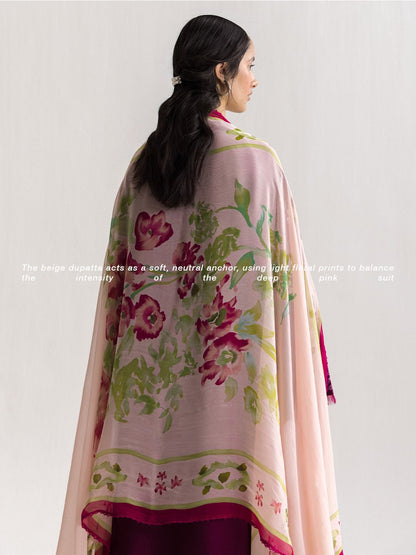 Zara Shahjahan | Coco Lawn 26 | Airi-1A - Luxury Dress - available at Maria Faisal in UK and USA.