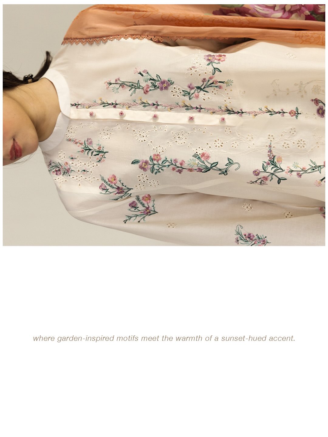 Zara Shahjahan | Coco Lawn 26 | Yura-3A - Luxury Dress - available at Maria Faisal in UK and USA.
