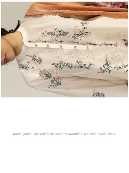 Zara Shahjahan | Coco Lawn 26 | Yura-3A - Luxury Dress - available at Maria Faisal in UK and USA.