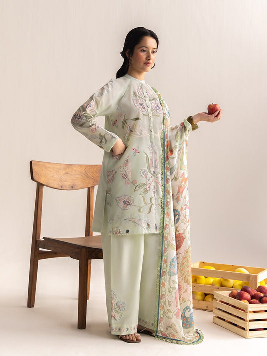 Zara Shahjahan | Coco Lawn 26 | Sia-4B - Luxury Dress - available at Maria Faisal in UK and USA.