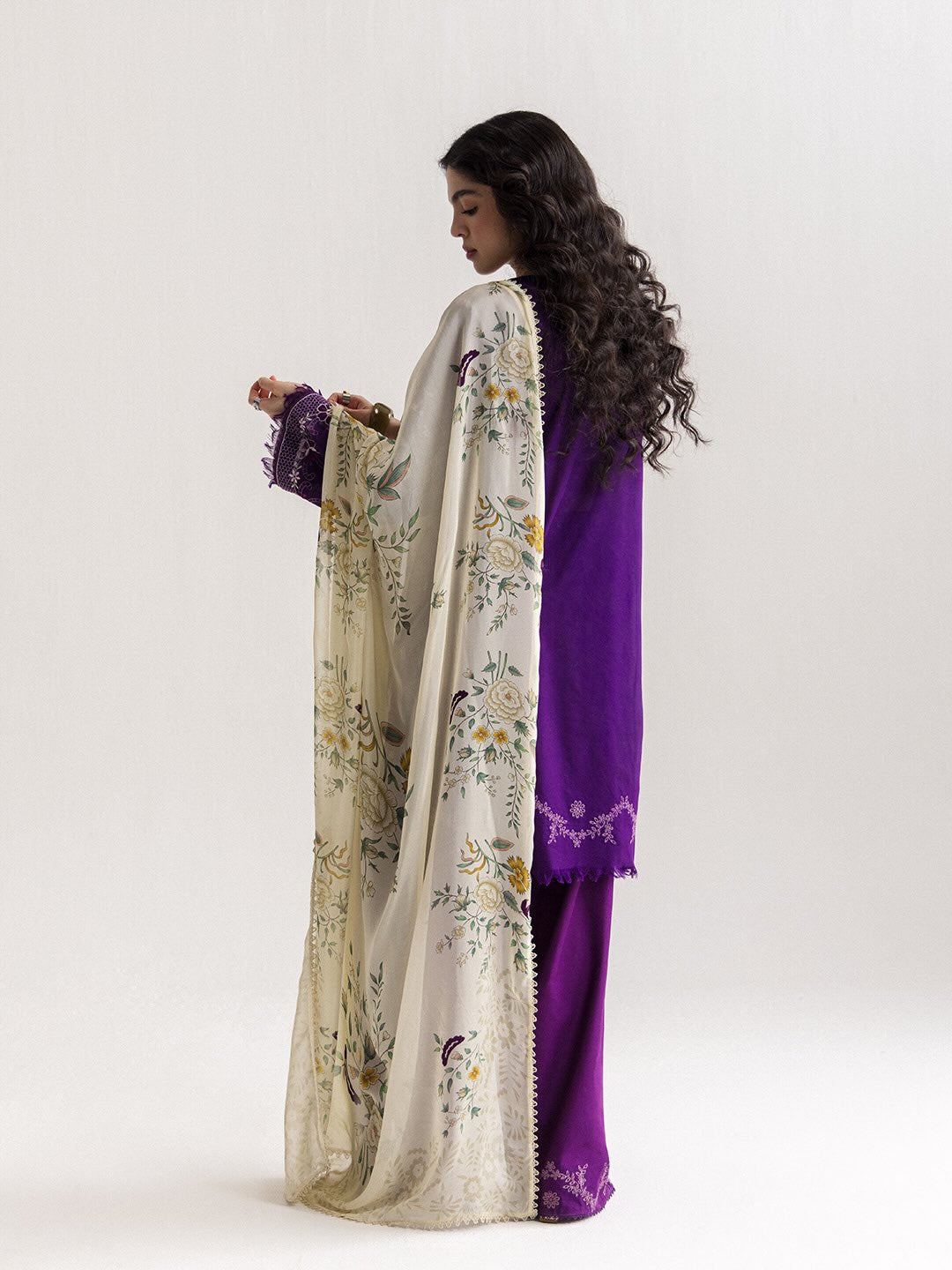 Zara Shahjahan | Coco Lawn 26 | Eira-10B - Luxury Dress - available at Maria Faisal in UK and USA.