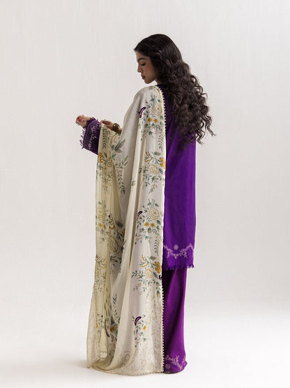 Zara Shahjahan | Coco Lawn 26 | Eira-10B - Luxury Dress - available at Maria Faisal in UK and USA.