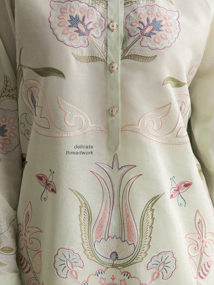 Zara Shahjahan | Coco Lawn 26 | Sia-4B - Luxury Dress - available at Maria Faisal in UK and USA.