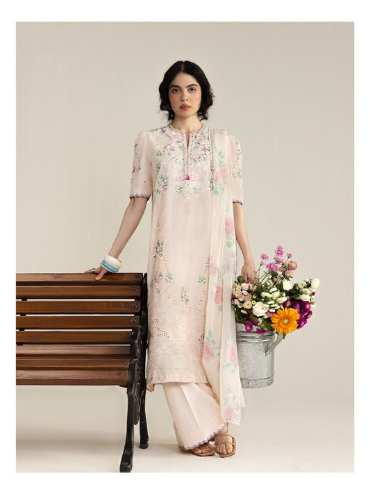 Zara Shahjahan | Coco Lawn 26 | Arlo-7B - Luxury Dress - available at Maria Faisal in UK and USA.