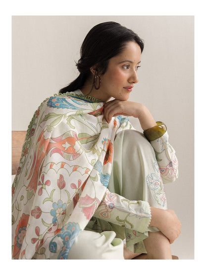 Zara Shahjahan | Coco Lawn 26 | Sia-4B - Luxury Dress - available at Maria Faisal in UK and USA.