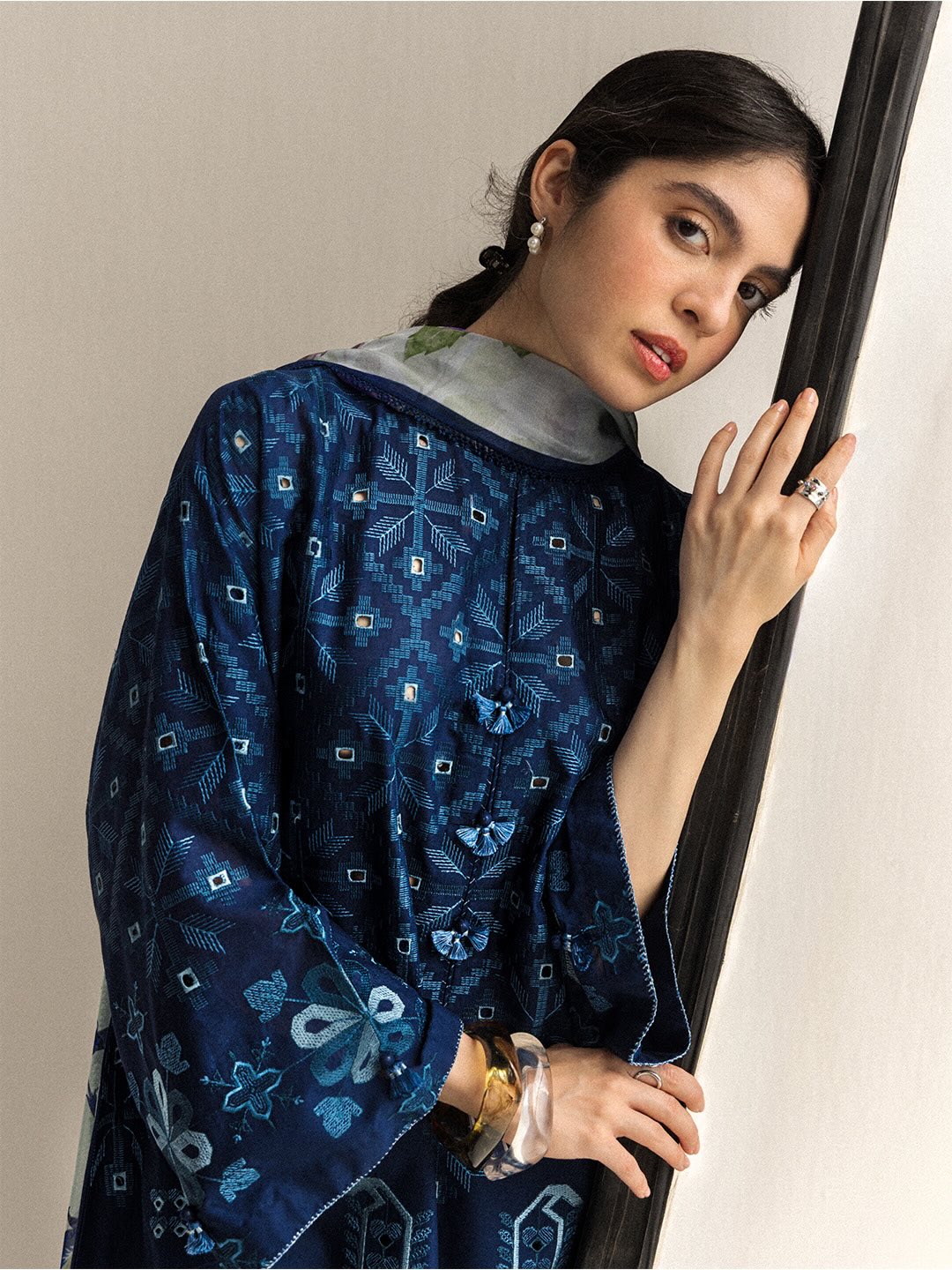 Zara Shahjahan | Coco Lawn 26 | Soren-9A - Luxury Dress - available at Maria Faisal in UK and USA.
