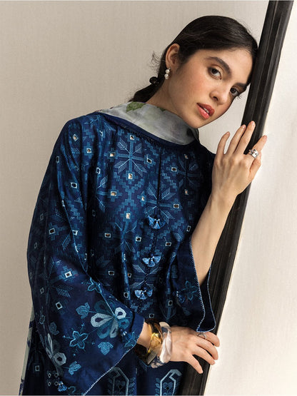 Zara Shahjahan | Coco Lawn 26 | Soren-9A - Luxury Dress - available at Maria Faisal in UK and USA.