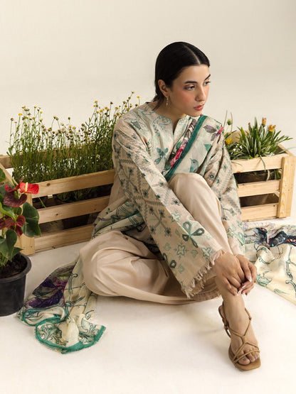 Zara Shahjahan | Coco Lawn 26 | Soren-9B - Luxury Dress - available at Maria Faisal in UK and USA.