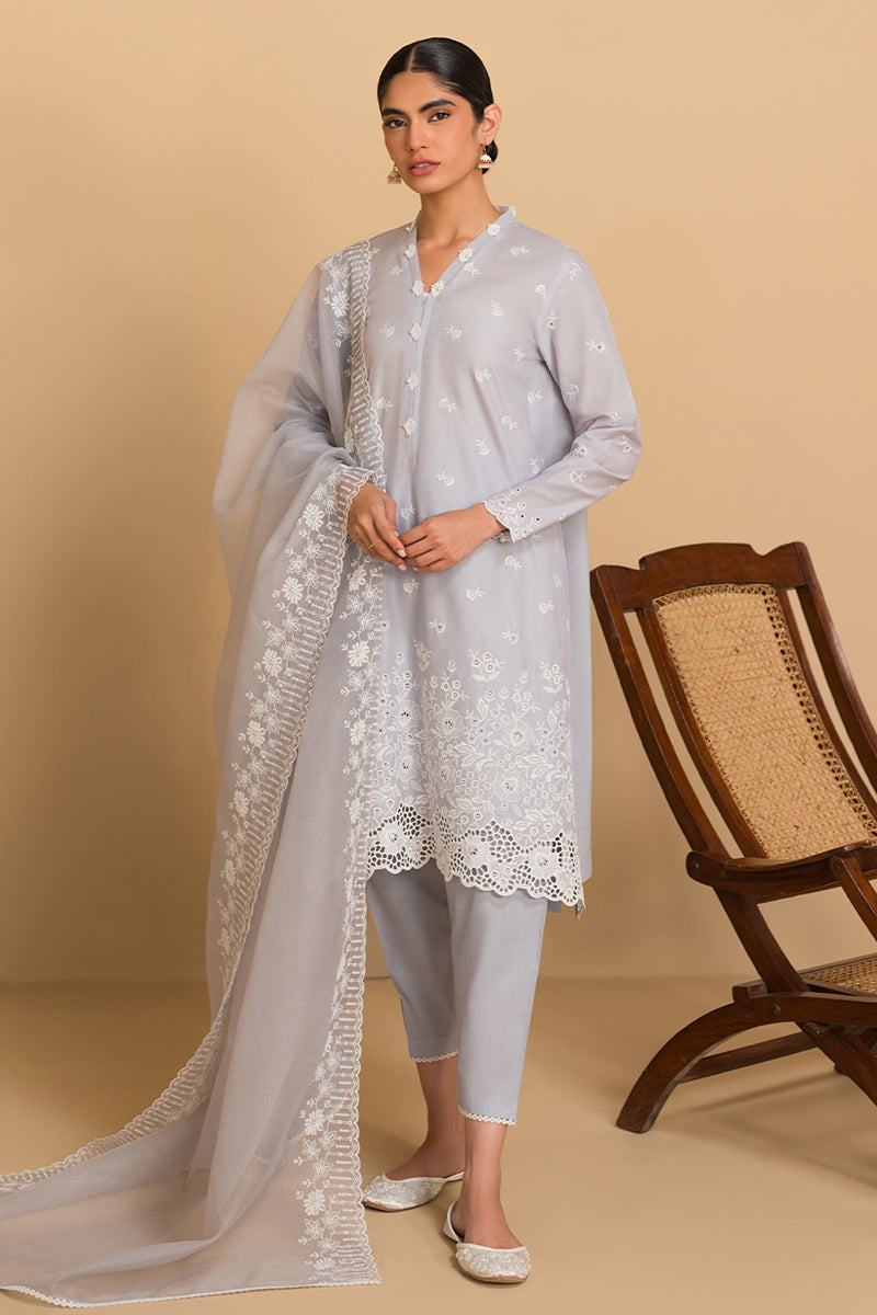 Cross Stitch | Chikankari Lawn Collection | P-05 - Waniyas