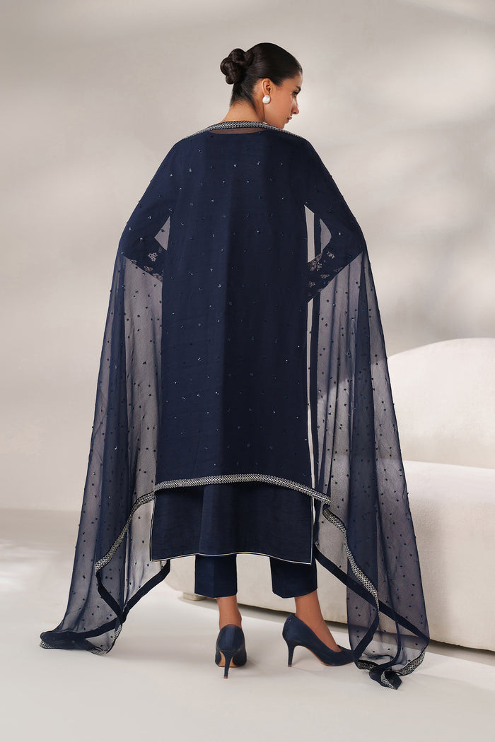 Baroque  | Luxury Pret 26 | PR-1249 - Luxury Dress - available at Maria Faisal in UK and USA.