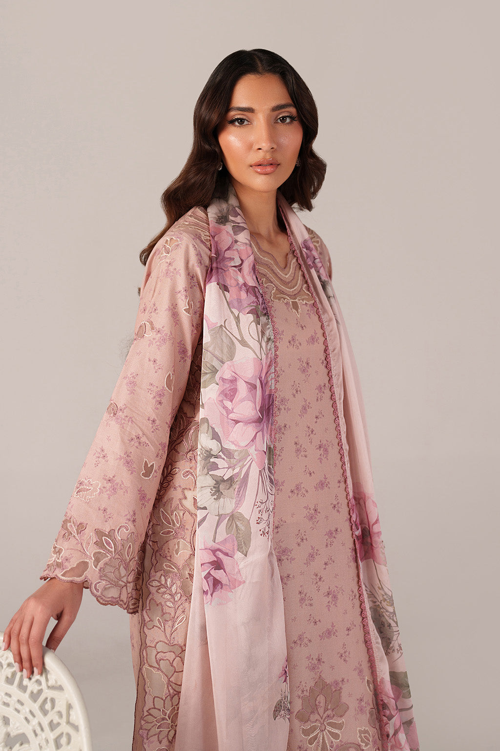 Iznik | Spring/Summer Lawn 26 | SS-05 - Luxury Dress - available at Maria Faisal in UK and USA.