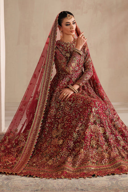 Baroque | Formals Collection | EMBROIDERED NET UF-4370 - Formal Dress - available at Maria Faisal in UK and USA.
