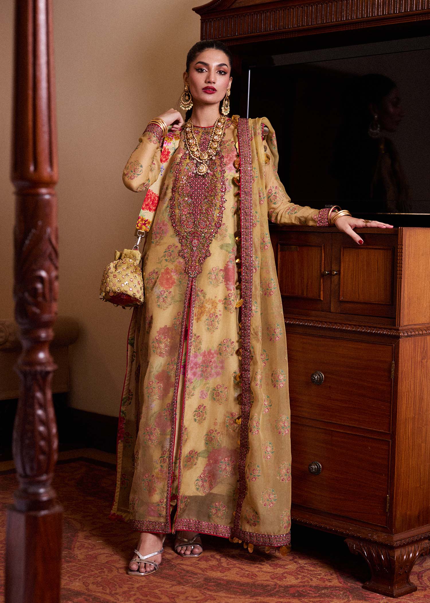Hussain Rehar | Luxury Pret SS 24 | Seagh - Waniyas