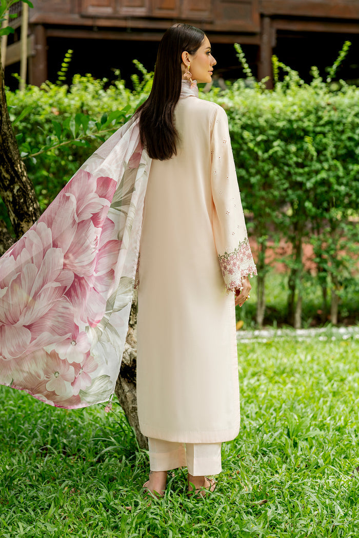 Baroque | Luxury Pret Summer | UF-4272 - Luxury Dress - available at Maria Faisal in UK and USA.