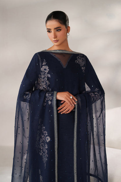 Baroque  | Luxury Pret 26 | PR-1249 - Luxury Dress - available at Maria Faisal in UK and USA.