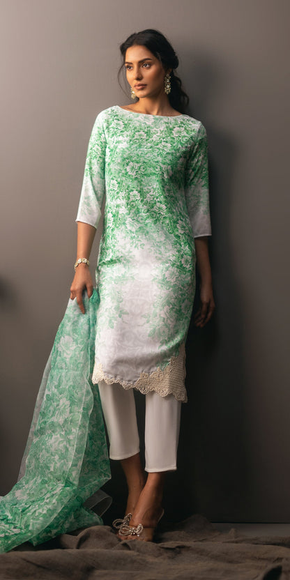 Erum Khan | Beyond Basic | CLASSIC CHARM - Designer Dress with Intricate embroidery and embellishments. Shop elegent wedding dress at Maria Faisal.