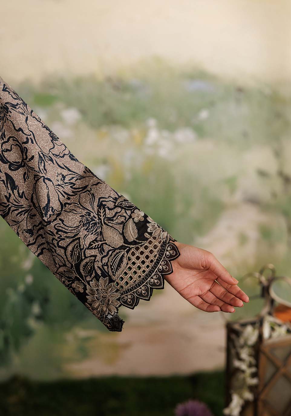 Zarqash | RimJhim The Moonsoon Edit 26 | GULMOHAR ZQ002 - Casual Dress - available at Maria Faisal in UK and USA.