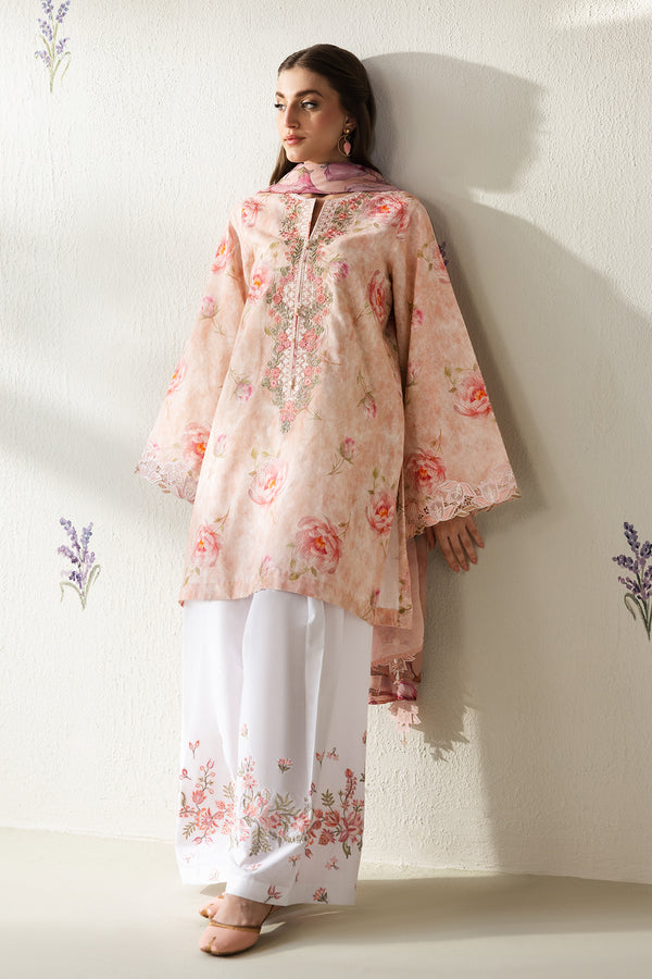 Baroque | Luxury Summer Pret | UF-4427 - Luxury Dress - available at Maria Faisal in UK and USA.