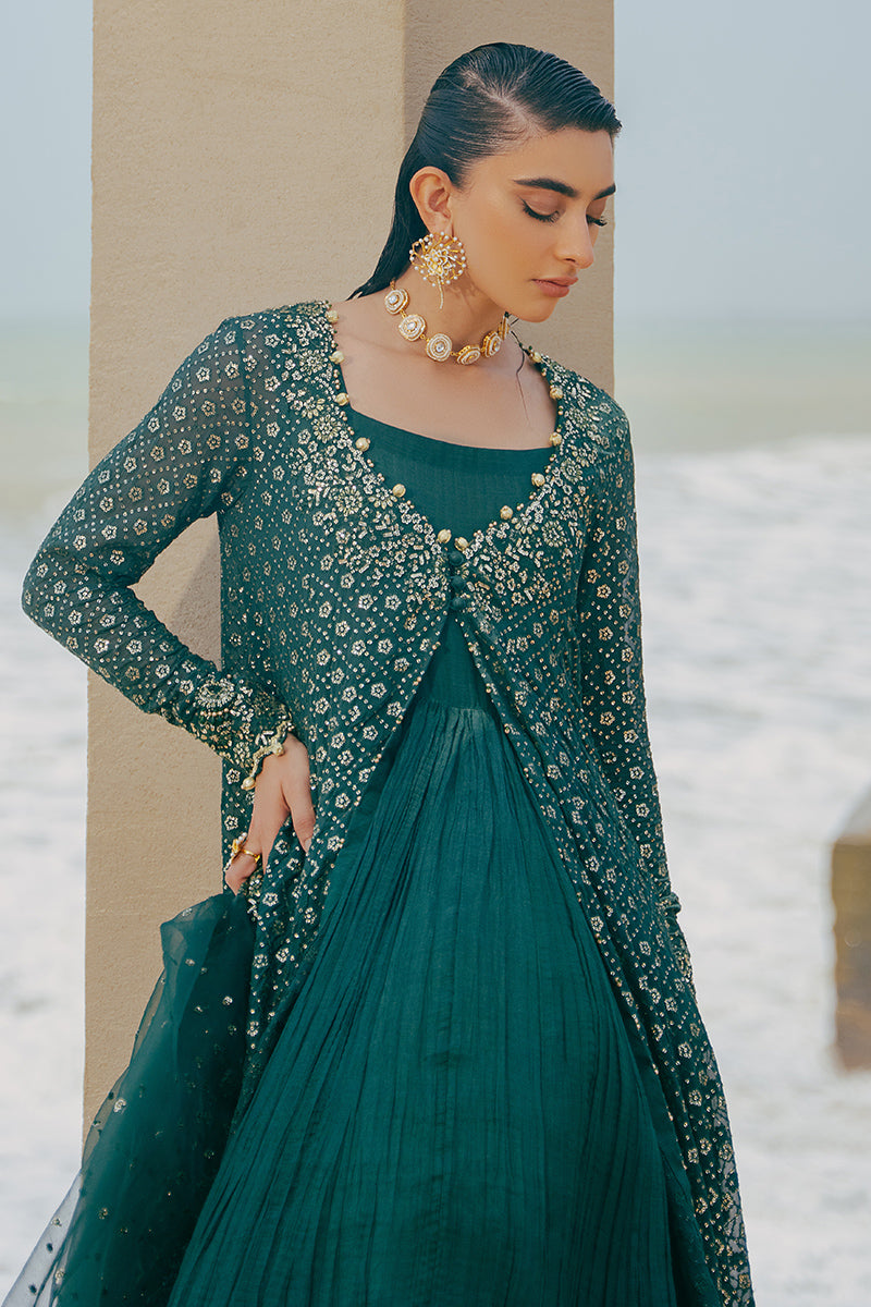 Cross Stitch | Wedding Collection 24 | GREEN SPRING - Ladies Clothes - Maria Faisal