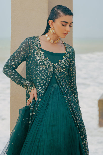 Cross Stitch | Wedding Collection 24 | GREEN SPRING - Ladies Clothes - Maria Faisal