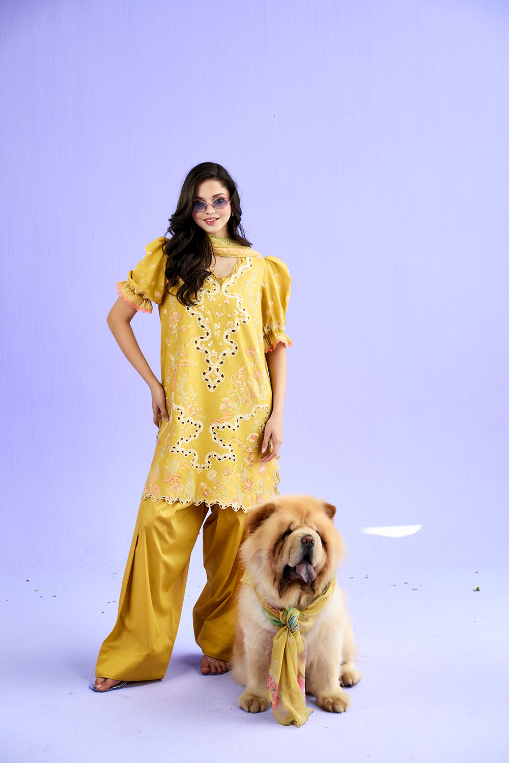 Sobia Nazir | Vital 26 | 6A - Luxury Dress - available at Maria Faisal in UK and USA.
