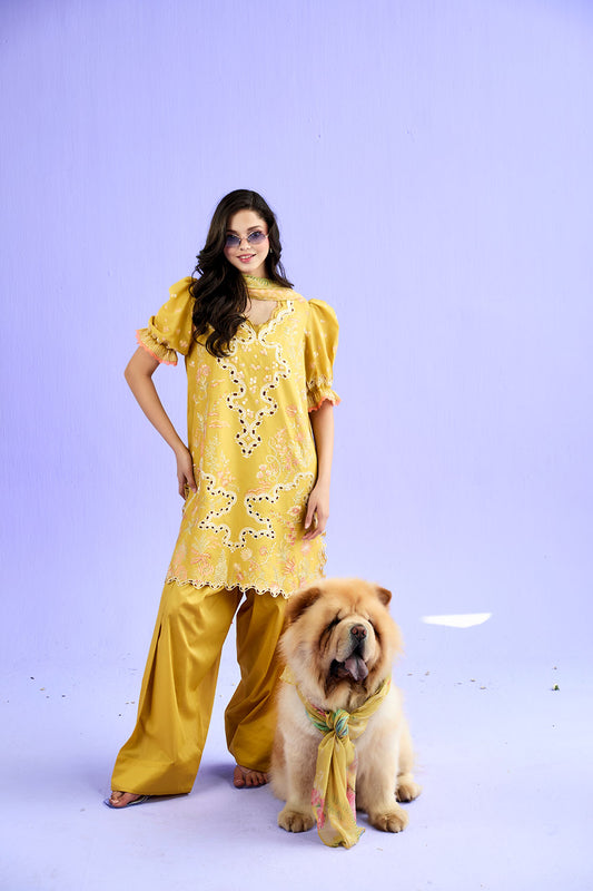 Sobia Nazir | Vital 26 | 6A - Luxury Dress - available at Maria Faisal in UK and USA.