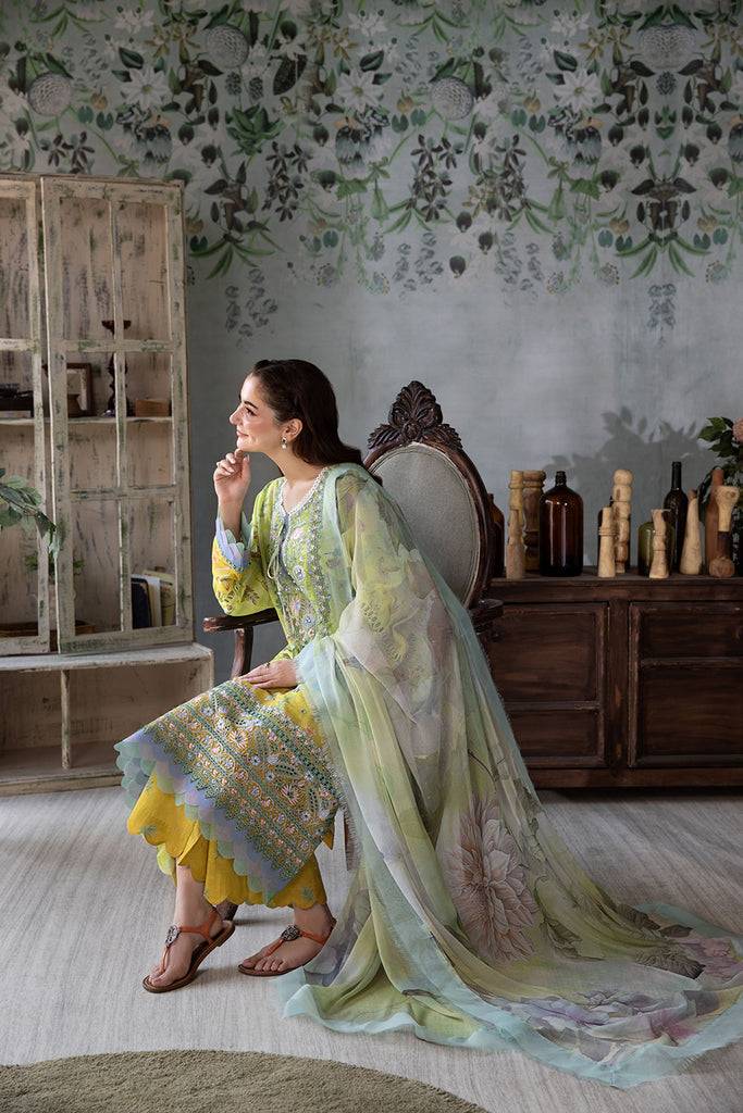 Sobia Nazir | Vital Lawn 25 | 6A by Maria Faisal - Registered Vendor of : Sobia Nazir - type : Ladies Clothes - 100% original wedding dresses