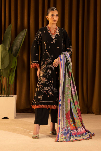 Sana Safinaz | Muzlin Winter 25 | M253-006A - Casual Dress - available at Maria Faisal in UK and USA.