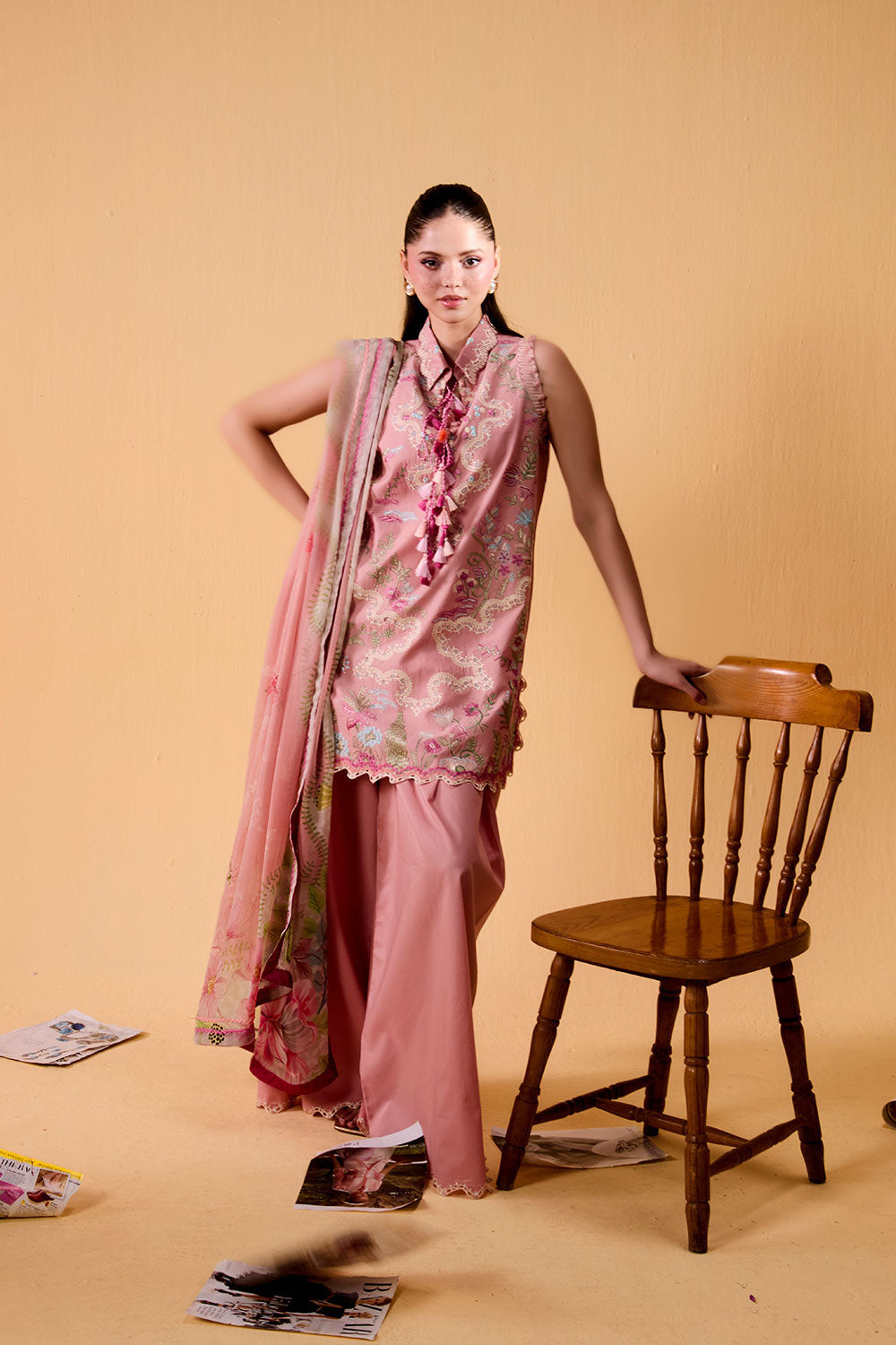 Sobia Nazir | Vital 26 | 6B - Luxury Dress - available at Maria Faisal in UK and USA.