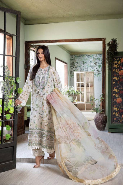 Sobia Nazir | Vital Lawn 25 | 6B by Maria Faisal - Registered Vendor of : Sobia Nazir - type : Ladies Clothes - 100% original wedding dresses