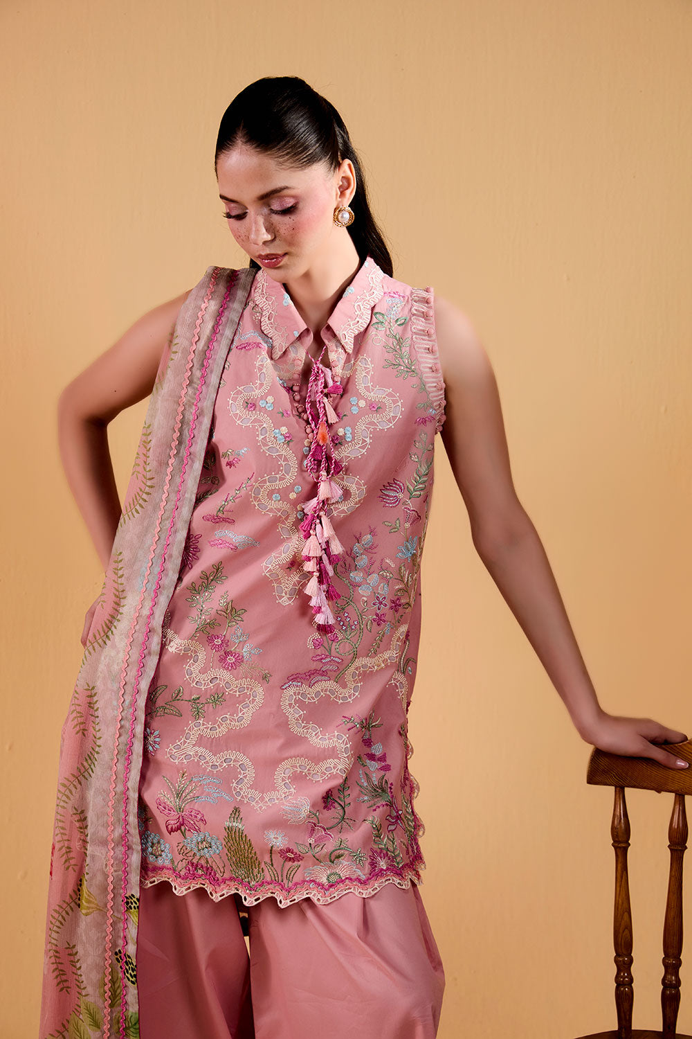 Sobia Nazir | Vital 26 | 6B - Luxury Dress - available at Maria Faisal in UK and USA.