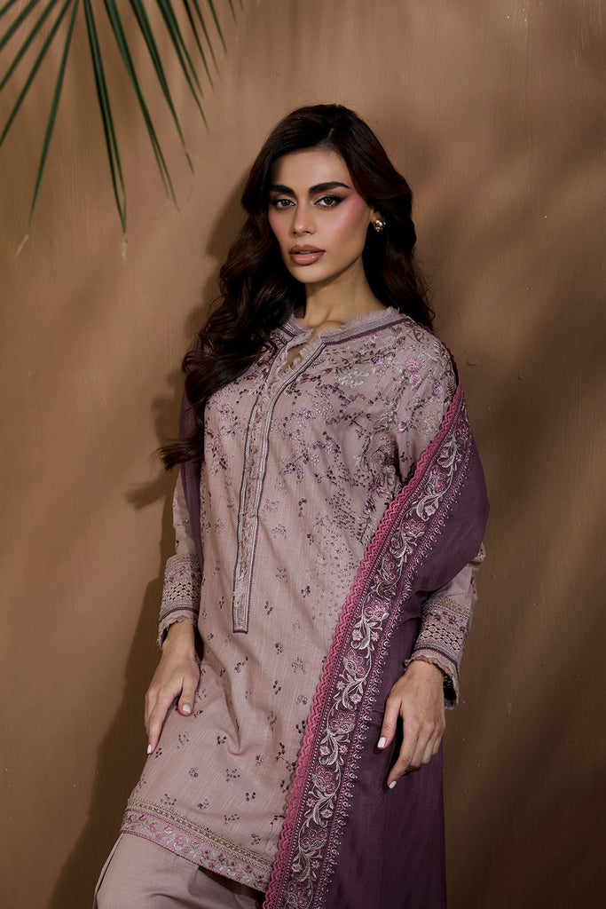 Sobia Nazir | Winter Shawl 25 | Design 6B - Formal Dress - available at Maria Faisal in UK and USA.