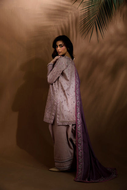 Sobia Nazir | Winter Shawl 25 | Design 6B - Formal Dress - available at Maria Faisal in UK and USA.