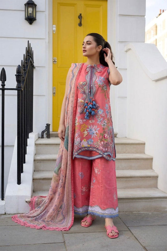 Sobia Nazir | Prints 26 | 6B - Luxury Dress - available at Maria Faisal in UK and USA.