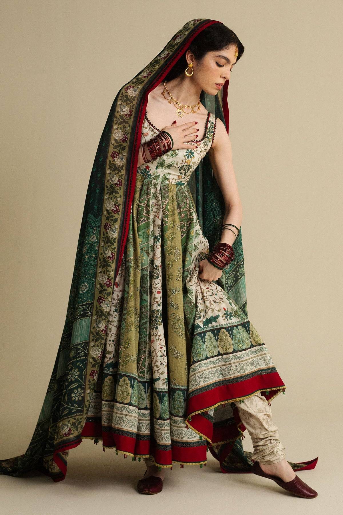 Zara Shahjahan | Anarkali 2025 | Saawan-D2 by Maria Faisal - Registered Vendor of : Zara Shahjahan - type : Ladies Clothes - 100% original wedding dresses