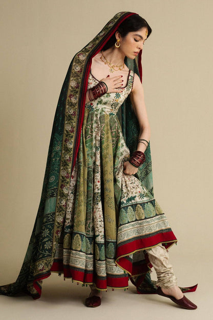 Zara Shahjahan | Anarkali 2025 | Saawan-D2 by Maria Faisal - Registered Vendor of : Zara Shahjahan - type : Ladies Clothes - 100% original wedding dresses