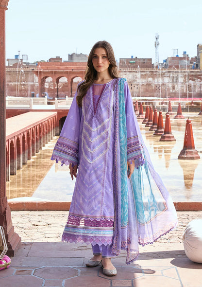 Kahf Premium | Prints Collection 26 | KPS-6A NAJAM - Luxury Dress - available at Maria Faisal in UK and USA.