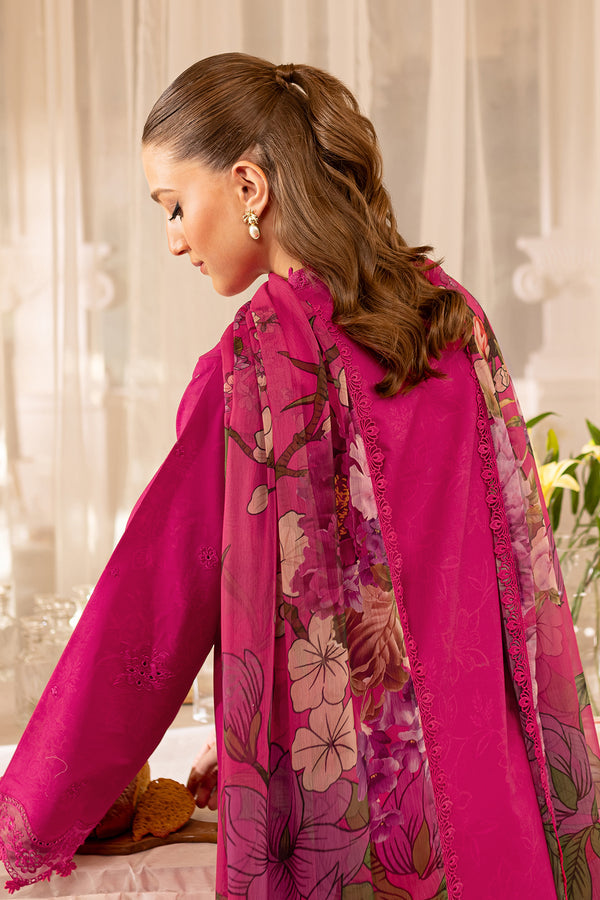 Farasha | Seraya Lawn 24 | ASTER - Designer Dress with Intricate embroidery and embellishments. Shop elegent wedding dress at Maria Faisal.