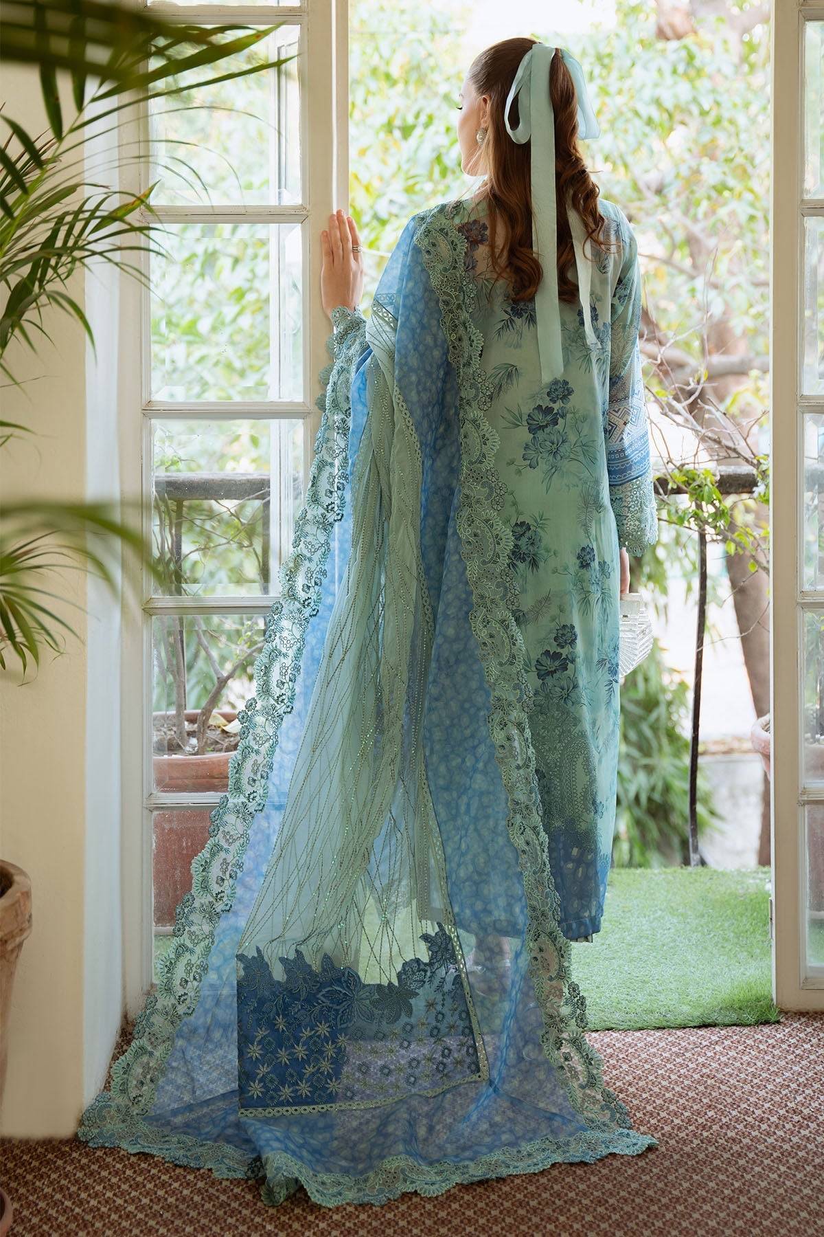 Nureh | Maya Swiss Lawn | NS-152 by Maria Faisal - Registered Vendor of : Nureh - type : Ladies Clothes - 100% original wedding dresses