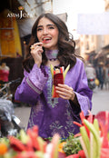 Asim Jofa | Summer Rhapsody | AJUBU-07 Embroidered Lawn - Ladies Clothes - Maria Faisal
