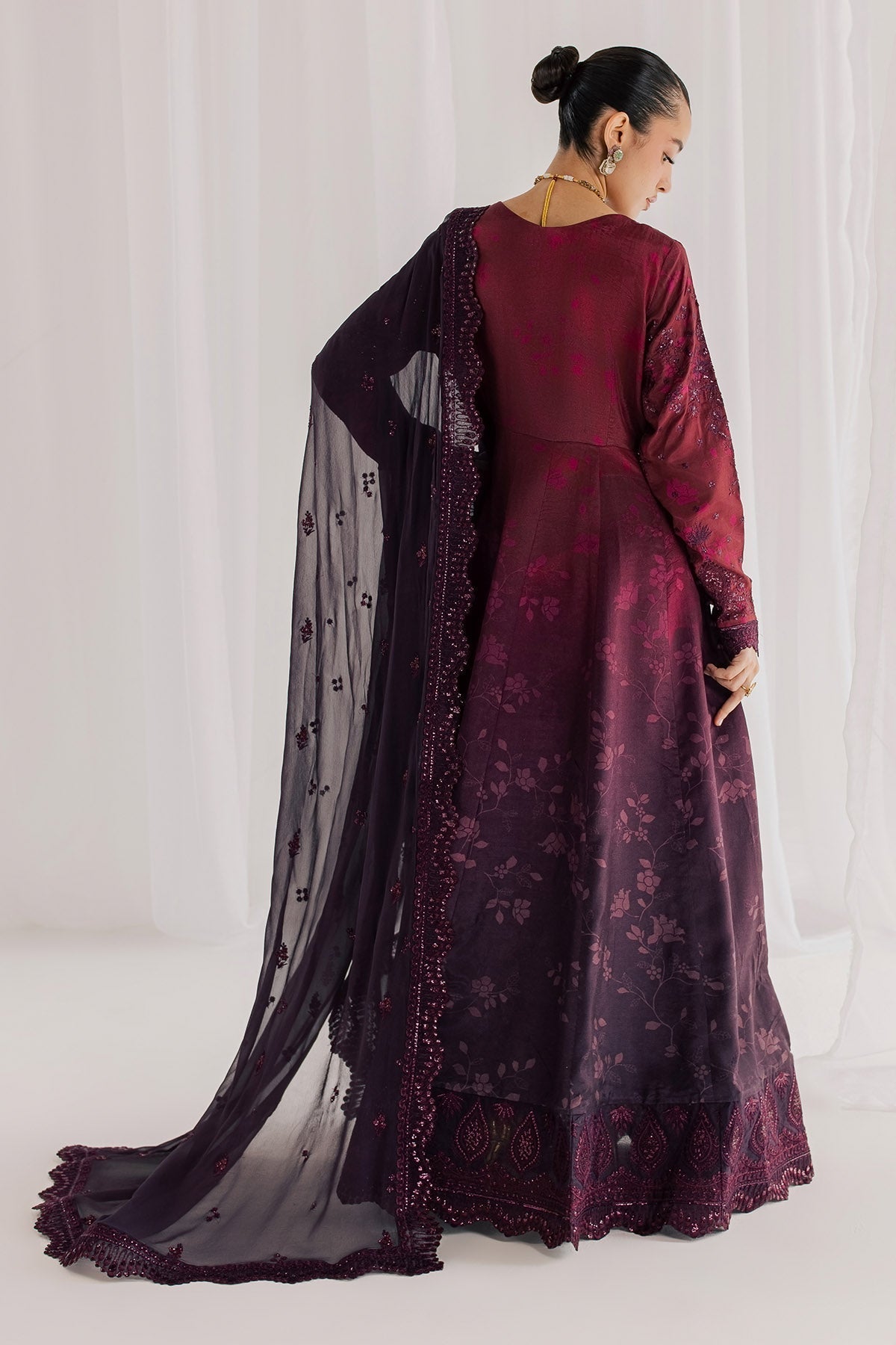 Nureh | Fancy Formal 26 | NP-810 - Formal Dress - available at Maria Faisal in UK and USA.