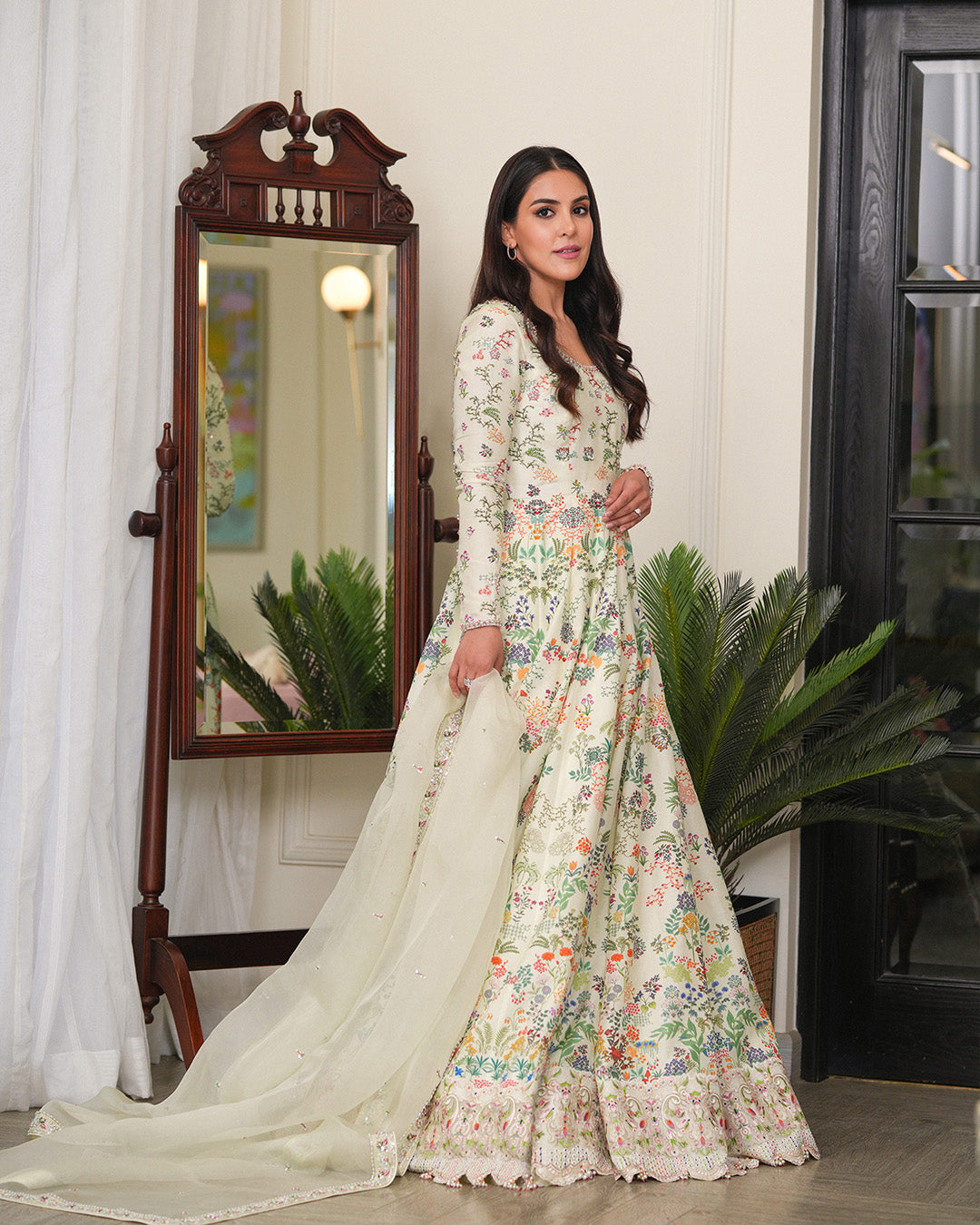 Faiza Saqlain | Lenora Luxury Pret | Floretta - Waniyas