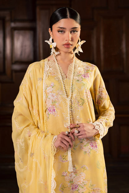 Nureh | Maya Lawn | NS-168 - Luxury Dress - available at Maria Faisal in UK and USA.