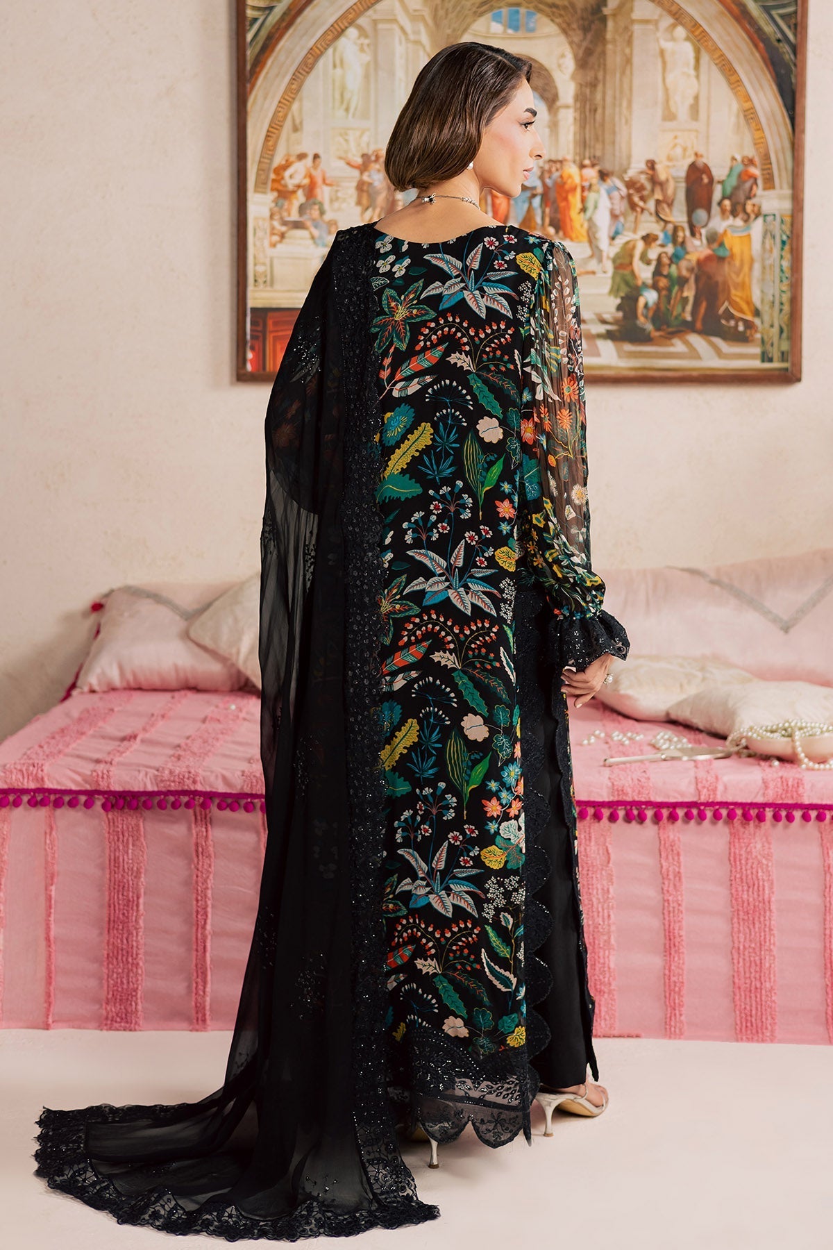Nureh | Fancy Formal 26 | NP-812 - Formal Dress - available at Maria Faisal in UK and USA.